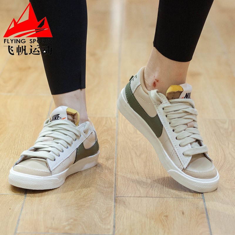 NIKE耐克女鞋2022秋BLAZER 77开拓者低帮透气休闲板鞋 DQ1470-105-图1