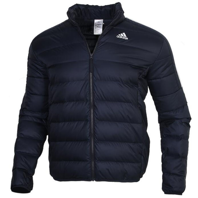 Adidas Adidas jacket men's 2021 winter new stand collar breathable sports  down jacket GH4594 4589