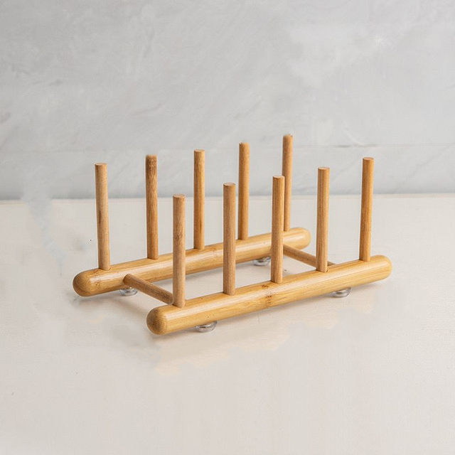 Bowl rack wooden museum book rack tea cake