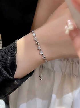 爱心2024年新款手链小众设计