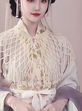 云肩披肩旗袍流苏礼服外