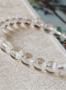 白幽灵高级感原创设计风精致手串