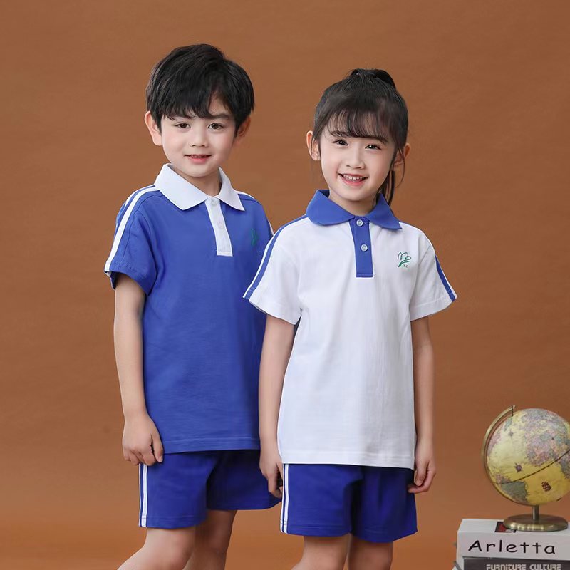 简出精彩深圳校服夏季小学生运动服速干衣短袖短裤高级版深圳校服 - 图0