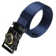Extended men's canvas nylon belt smooth buckle buckle belt simple cloth trendy young student military training belt