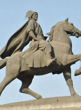 李岩雕塑宋献策顾君恩马守应郝永