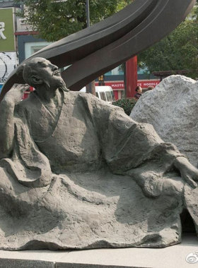 定制芈八子芈月宣太后雕塑白起像