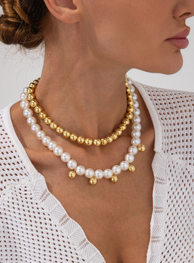 欧美跨境简约海洋度假风海星项饰