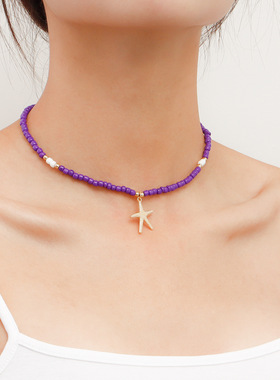 欧美跨境饰品波西米亚彩色大号