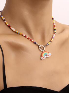 欧美跨境饰品波西米亚彩色米珠