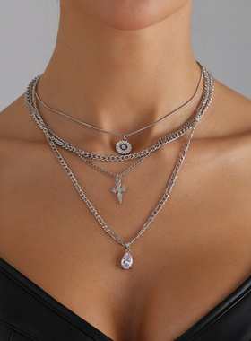 欧美跨境饰品暗黑少女系锥形