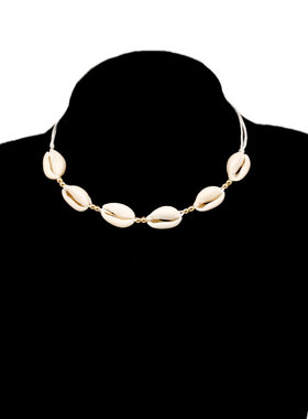 欧美跨境项饰品简约串珠贝壳项链