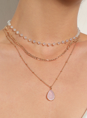 欧美跨境饰品多元素蛋白珠水晶