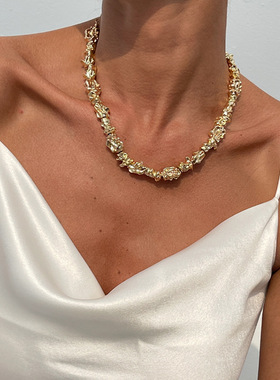 欧美跨境简约ins风不规则液态