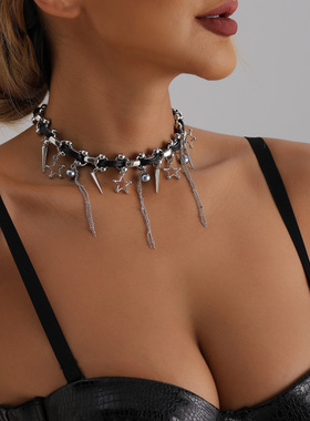 欧美跨境饰品重金属朋克哥特风