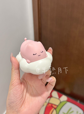 半熟月下云朵趴趴猫宿舍安睡智能ai助眠安睡好物