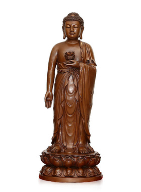 定制紫铜西方三圣摆件家居寺庙供奉大型铜佛像工艺品（内容详询客