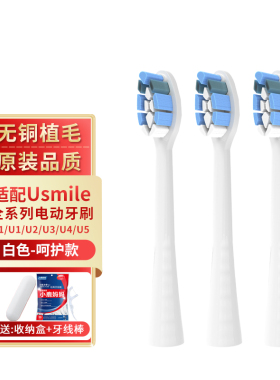 飞易Usmile电动进口牙刷头替换头