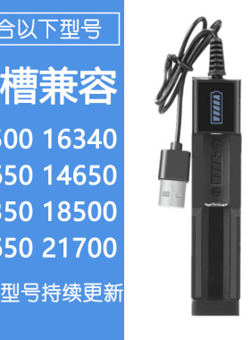 适配18650锂电池3.7V充电器线
