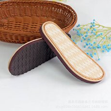 Подошвы 亚麻凉拖鞋底手工编织凉鞋底子材料夏季鞋底勾鞋手工拖鞋底