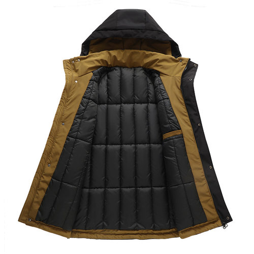 300斤160胸围特大码加厚棉衣男宽松加肥胖子美式工装棉服外套冬9X - 图2