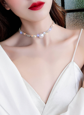 轻奢气质项链奢华礼服配饰