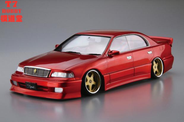 青岛社 1/24拼装车模 K-BREAK UZS141 Majesta`91 Toyota 06309-图0