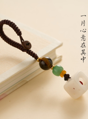 玲珑骰子安红豆情人节礼物吊坠