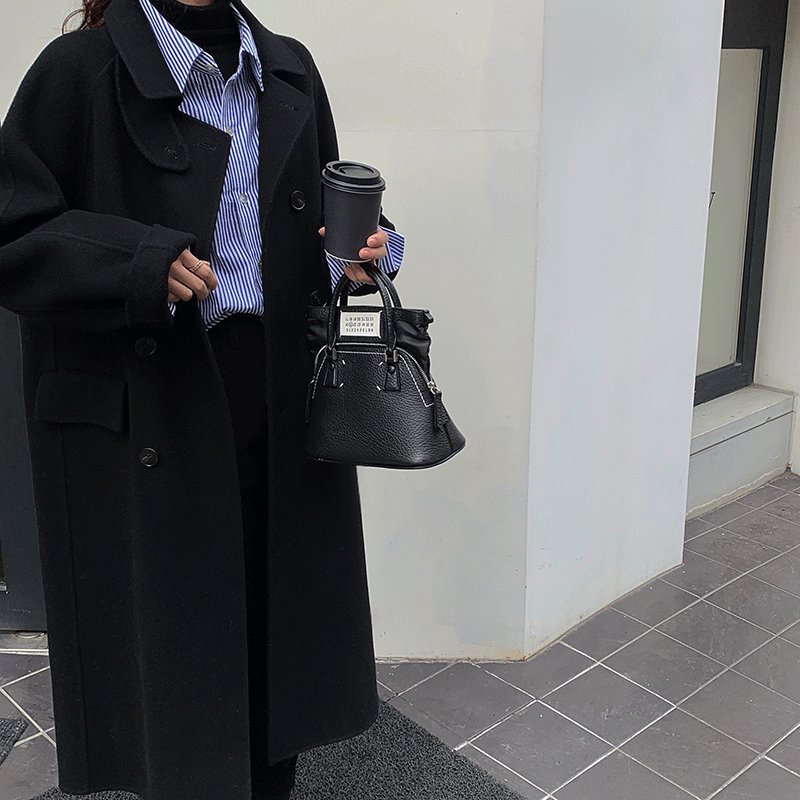 心机上衣设计感百搭2022春装新款chic长袖蓝白条纹网红衬衫女宽松