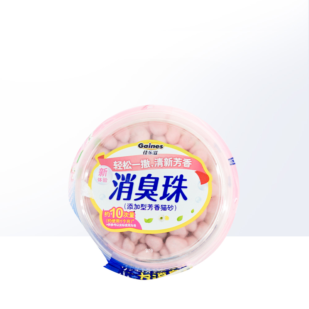 日本佳乐滋进口消臭珠猫砂除臭装花卉450ml*6瓶洗澡宠物用品猫咪 - 图1