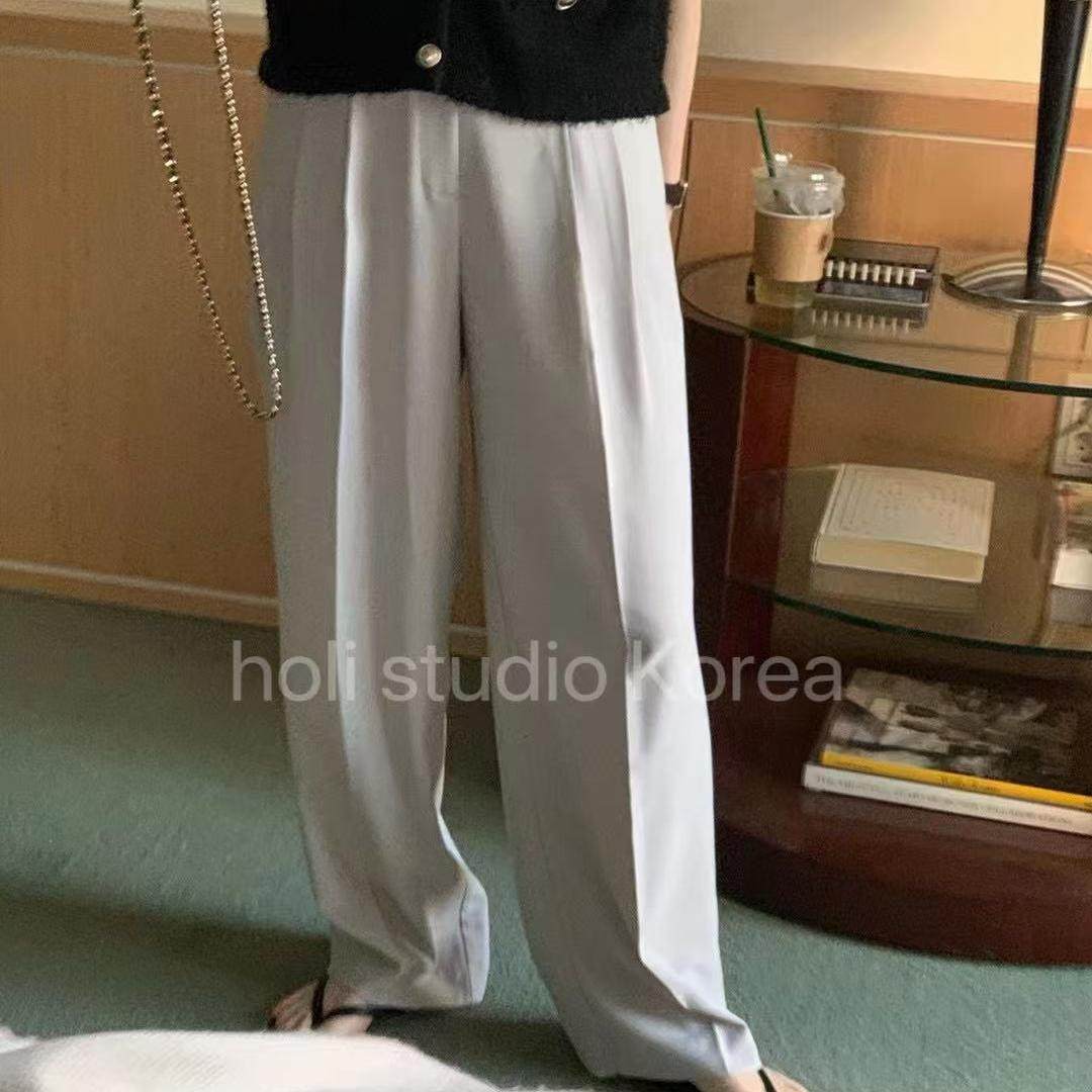 sale 原229韩国代购 pretty young thing 新款女士西装休闲裤高腰,淘宝优惠券,粉丝福利购,淘宝优惠卷