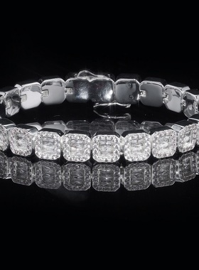 YBSJewelry18K金镶嵌钻石百搭