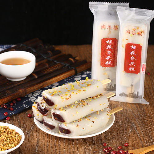 淘乐福桂花条头糕糯叽叽上海特产红豆麻薯零食传统糕点好吃的点心 - 图3