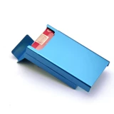 Автоматический металлический креативный портсигар, портативная металлическая фотография, алюминиевый сплав, 20 шт, делается под заказ