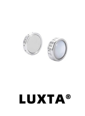 LUXTA 无耳洞耳钉男  纯银天然母贝磁吸耳饰高级感潮个美式高品质