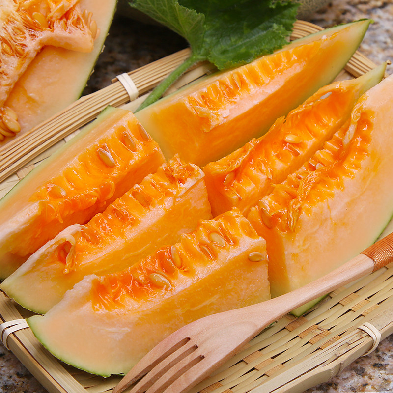 正宗海南哈密瓜海沙地蜜瓜当季新鲜孕妇水果网纹蜜瓜脆甜整箱包邮,淘宝优惠券,粉丝福利购,淘宝优惠卷