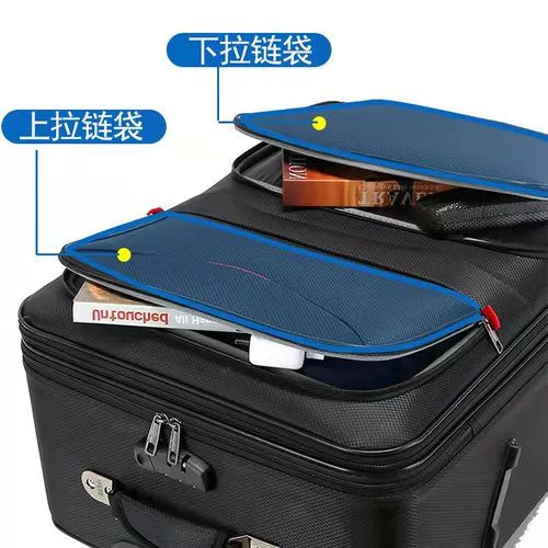 Вместительный и большой прочный универсальный чемодан, 28 дюймов, ткань оксфорд, увеличенная толщина