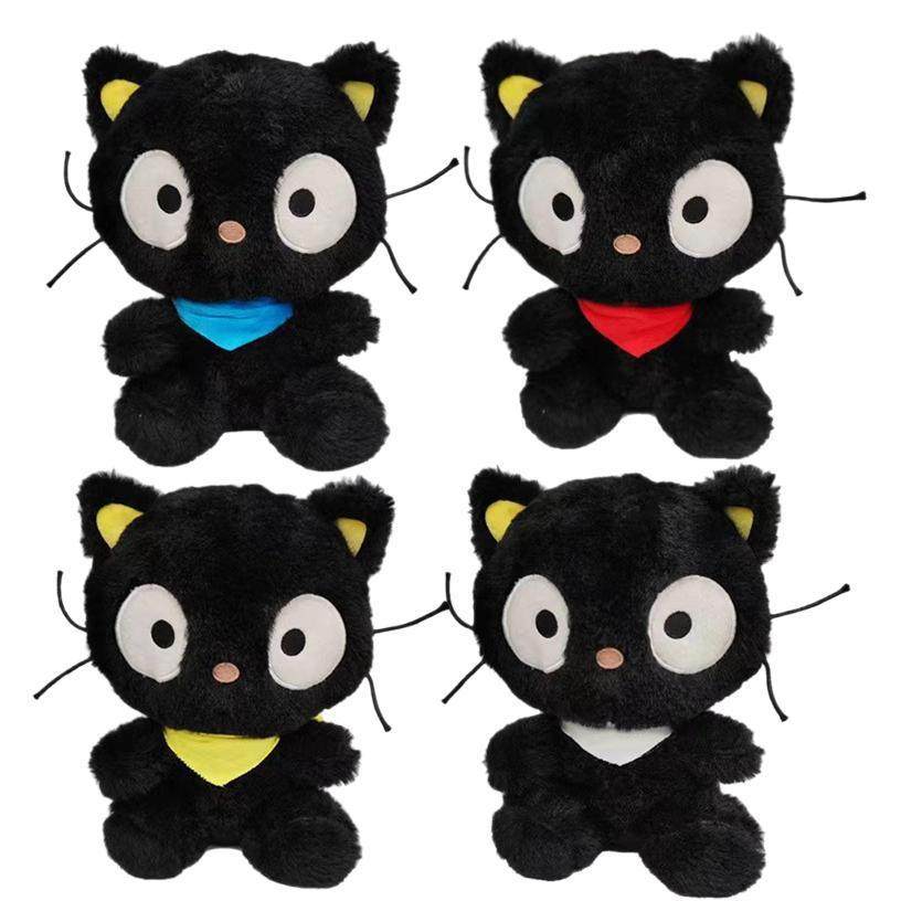 跨境热销黑猫Chococat Plush-Sanrio 巧克力猫咪毛绒公仔玩具,淘宝优惠券,粉丝福利购,淘宝优惠卷