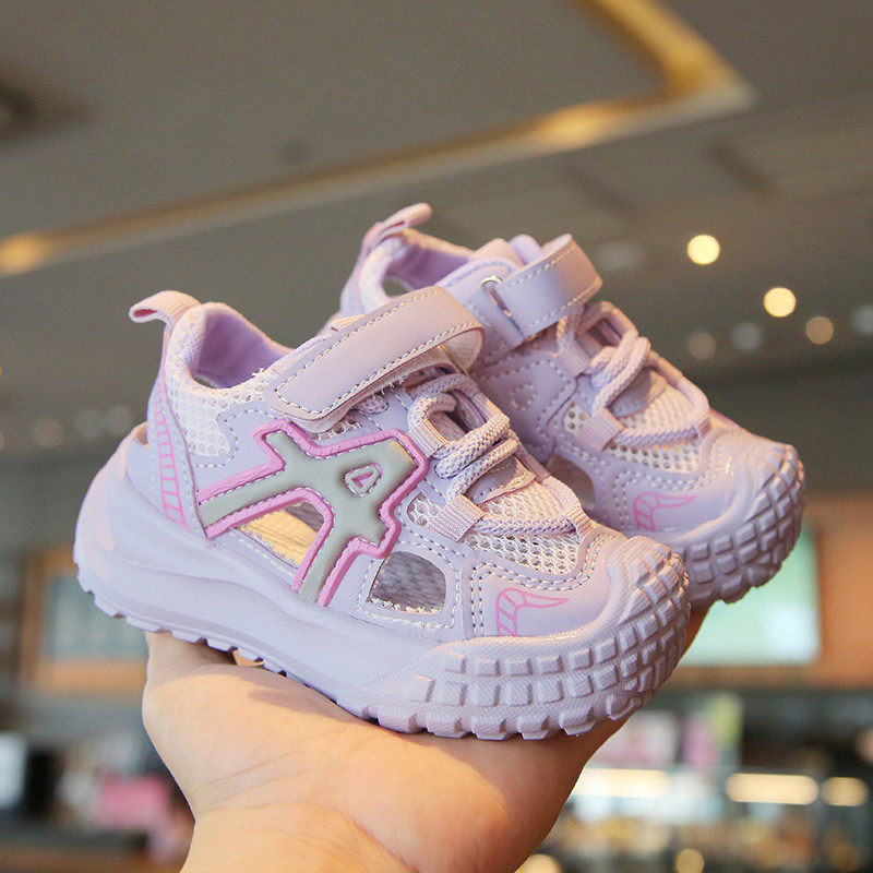 夏季新款儿童凉鞋男女童网布透气镂空时尚轻便户外休闲鞋,淘宝优惠券,粉丝福利购,淘宝优惠卷