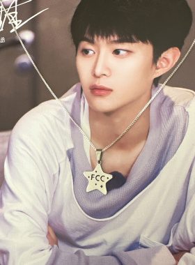 美式极简项链男款纯银潮流百搭蛇骨链范丞丞同款高级感嘻哈风装饰