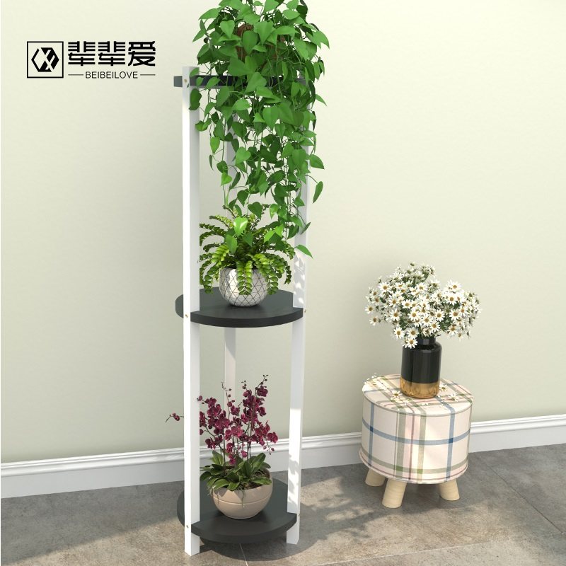 室内铁艺花架子客厅落地组合圆形花台阳台绿萝吊兰植物花盆置物架,淘宝优惠券,粉丝福利购,淘宝优惠卷