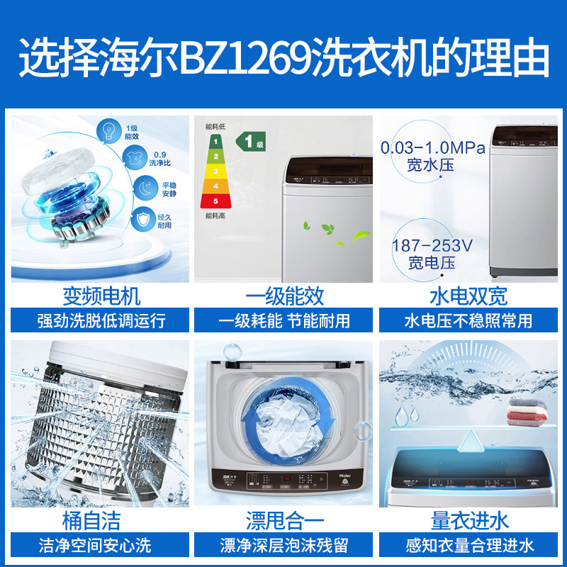  haier海尔拓德洗衣机