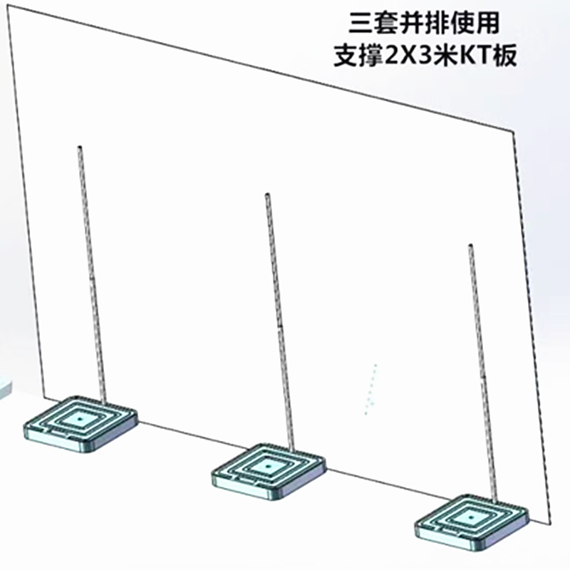 注水拱门立柱KT板方形底座婚庆生日派对装饰店铺开业布置气球支架 - 图2