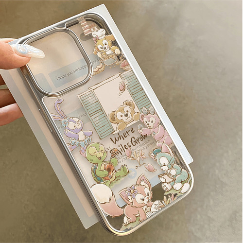 迪士尼玲娜贝儿适用三星s25edge手机壳s24+新款is23ultra/s21fe高级a04s卡通a13少女a16可爱a25软a34/a52/a73 - 图0