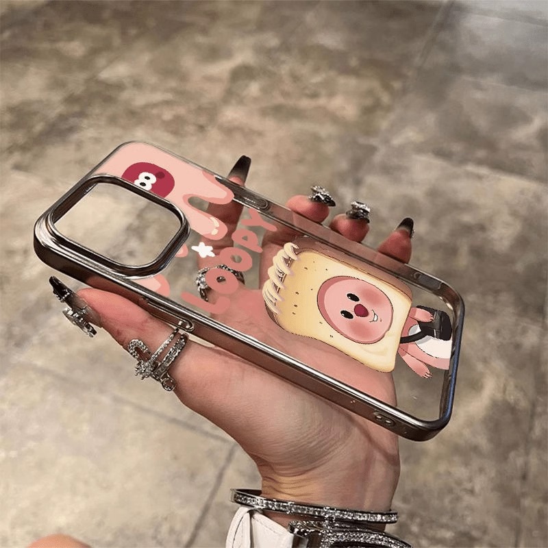 可爱卡通海狸适用三星a73手机壳a55/a52s新款a50女款a31简约a25小众a14/a02高级感s24ultra男s23+女s21fe银框 - 图2