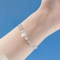 银饰雕花转运珠，三生三世手链，秋冬手饰ins小众设计感