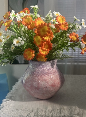 景德镇手工陶瓷花瓶花盆花器摆件