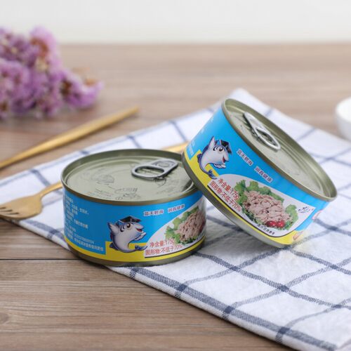 蓝越油浸原味金枪鱼罐头吞拿鱼肉寿司拌饭沙拉专用非水浸减脂175g - 图0