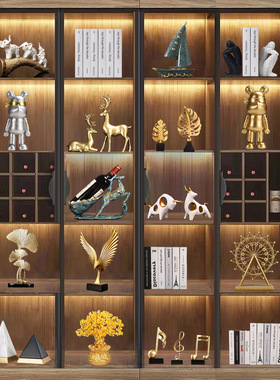 餐边柜创意办公室装饰品轻奢高档