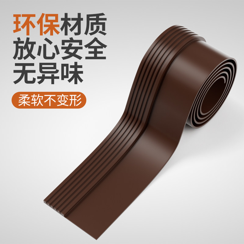 门缝密封条门底门缝门底挡板玻璃门密封条门缝防风门窗密封条硅胶 - 图2