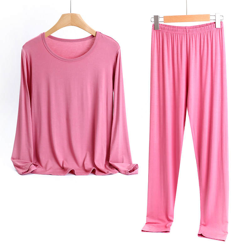 莫代尔棉秋衣秋裤套装女200斤宽松大码薄款打底保暖内衣线衣线裤,淘宝优惠券,粉丝福利购,淘宝优惠卷